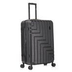 DUKAP Zahav Lightweight Hardside Spinner Luggage 28" (BLACK)