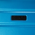 DUKAP Zahav Lightweight Hardside Spinner 3 Piece Luggage Set  20"/24"/28" (BLACK)