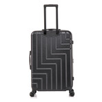 DUKAP Zahav Lightweight Hardside Spinner Luggage 28" (BLACK)