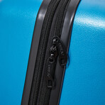 DUKAP Zahav Lightweight Hardside Spinner Luggage 24" (BLACK)