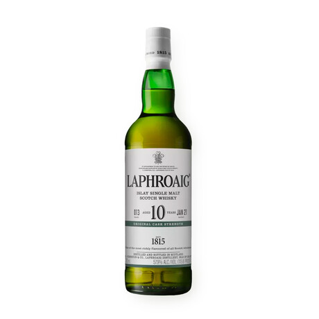 Laphroaig Scotch Cask Strength 10 Year Old // 700 ml