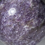 Genuine Polished Lepidolite // 2.75" // Sphere from Madagascar with Acrylic Display Stand