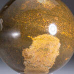 Genuine Polished Ocean Jasper Sphere with Acrylic Display Stand