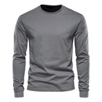 Long Sleeve T-Shirt // Dark Gray (M)