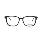 Salvatore Ferragamo // Men's // SF2861 001 // Square Optical Glasses // Black + Clear Demo Lenses