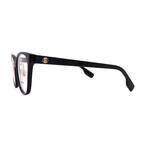 Burberry  // Men's // BE2345F 3001 Square  Optical Glasses // Black Gold +  Clear Demo Lenses