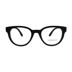 Mens Versace VE3317 GB1 Square Optical Glasses // Black + Clear
