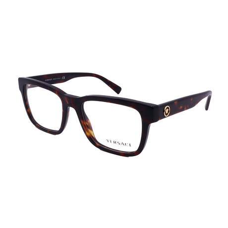 Versace // Mens VE3285 GB1 Optical Glasses // Black + Clear Drmo Lens