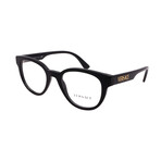 Versace  // Men's // VE3317 GB1 Square Optical Glasses // Black +  Clear Demo Lenses