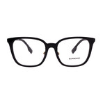 Burberry // Unisex BE2338F 3001 Optical Glasses // Black + Demo Lens