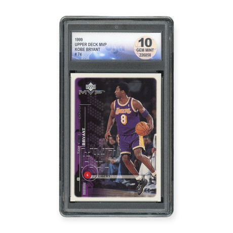 Kobe Bryant // 1999 Upper Deck MVP // DGA Gem Mint 10