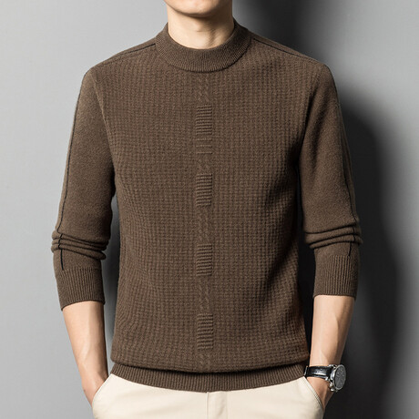 AMWS-51 // 100% Merino Wool Sweater // Olive (XS)