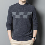 AMWS-54 // 100% Merino Wool Sweater // Gray (M)