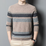 AMWS-42 // 100% Merino Wool Sweater // Multi Color (M)