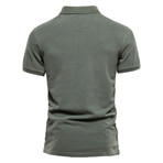 PL211-GREEN // Short Sleeve Polo Shirt // Green (L)