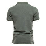 PL211-GREEN // Short Sleeve Polo Shirt // Green (M)