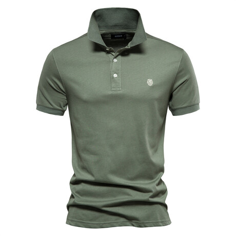 PL216-GRASS-GREEN // Short Sleeve Polo Shirt // Grass Green (XS)