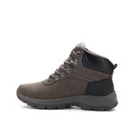 POLAR ARMOR Men's Nubuck Work Boot // Gray (8 M)