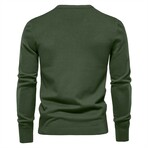 Crewneck Sweater // Dark Green (L)