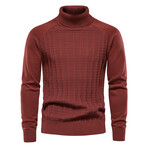 Turtleneck Sweater // Bordo (M)