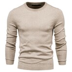 Crewneck Sweater // Camel (S)