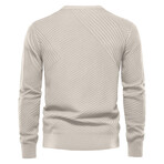 Y336-APRICOT // Crewneck Sweater // Apricot (XL)