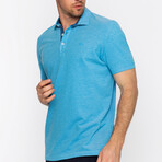 BA809373 // Men's Polo Shirt Short Sleeve	 // Turquoise (S)