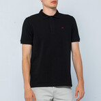 BA329909 // Men's Polo Shirt Short Sleeve	 // Black (S)