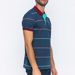 BA854934 // Men's Polo Shirt Short Sleeve	 // Navy Green (S)