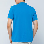 BA782437 // Men's Polo Shirt Short Sleeve	 // Sax (S)