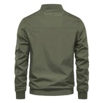 Zip Up Jacket // Green (L)