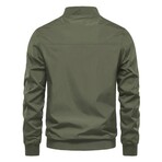 Zip Up Jacket // Green (M)