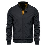 Zip Up Jacket // Black (XL)