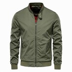 Bomber Jacket // Green (L)