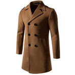 JK108-BROWN // Peacoat // Brown (M)