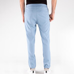 Regular Fit Men's Reflective Trousers // Hawaiian Blue (S)