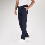 Slim Fit // Men's Side Pocket Trousers // Navy (31)