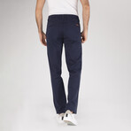 Slim Fit // Men's Side Pocket Trousers // Navy (31)