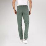 Slim Fit // Men's Side Pocket Trousers // Green (31)