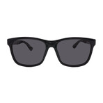 Gucci // Men's // GG0746S-001 Square Sunglasses // Black + Dark Gray