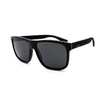 Gucci // Men's // GG0010S-001 Square Sunglasses // Black + Dark Gray