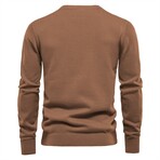 Henley Sweater // Chocolate (L)