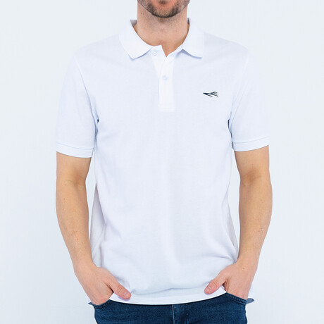 EC722655 //  Polo Shirt Short Sleeve // White (S)