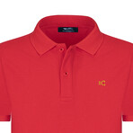 EC423167 //  Polo Shirt Short Sleeve // Red (S)