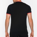 Men's Knitwear T-Shirt // Black (S)