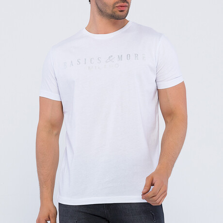 Men's O-Neck T-Shirt // White (S)