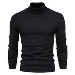 Turtleneck Sweater // Black (M)
