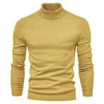 Turtleneck Sweater // Yellow (XS)