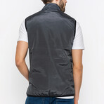 Men's Lightweight Puffer Vest // Gray (S)