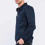 Men's Jacket // Navy // Style 2 (S)
